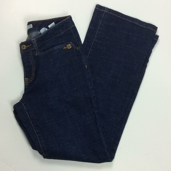 Tommy Hilfiger Ladies Dark Cotton Blend Jeans Sz 6 - Picture 6 of 8